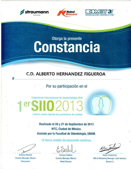 Certificate International Dental Center in Puerto Vallarta, Mexico