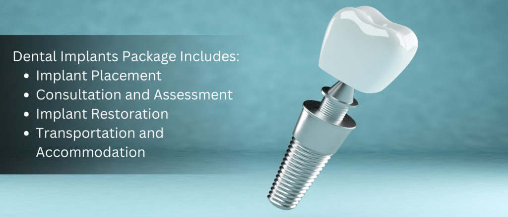 Dental Implants Package Includes